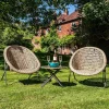 Faux Rattan Bistro Set