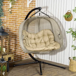 Double Hanging Egg Chair 2 Seater Swing Hammock