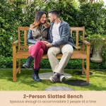 2 Seater Wooden Garden Bench 2 Seater Wooden Garden Bench