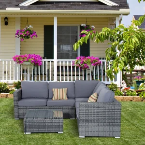 Outdoor Corner Sofa Set
