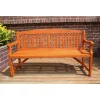 3 Seater Wooden Garden Bench