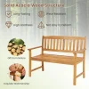 2 Seater Wooden Garden Bench