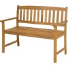 2 Seater Wooden Garden Bench