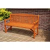 3 Seater Wooden Garden Bench